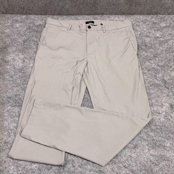 Theory Pants Mens 38x32 Grey Zaine Neoteric Golf Lightweight‎ Stretch USA made - Picture 1 of 10